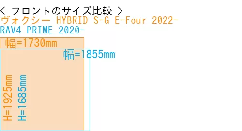 #ヴォクシー HYBRID S-G E-Four 2022- + RAV4 PRIME 2020-